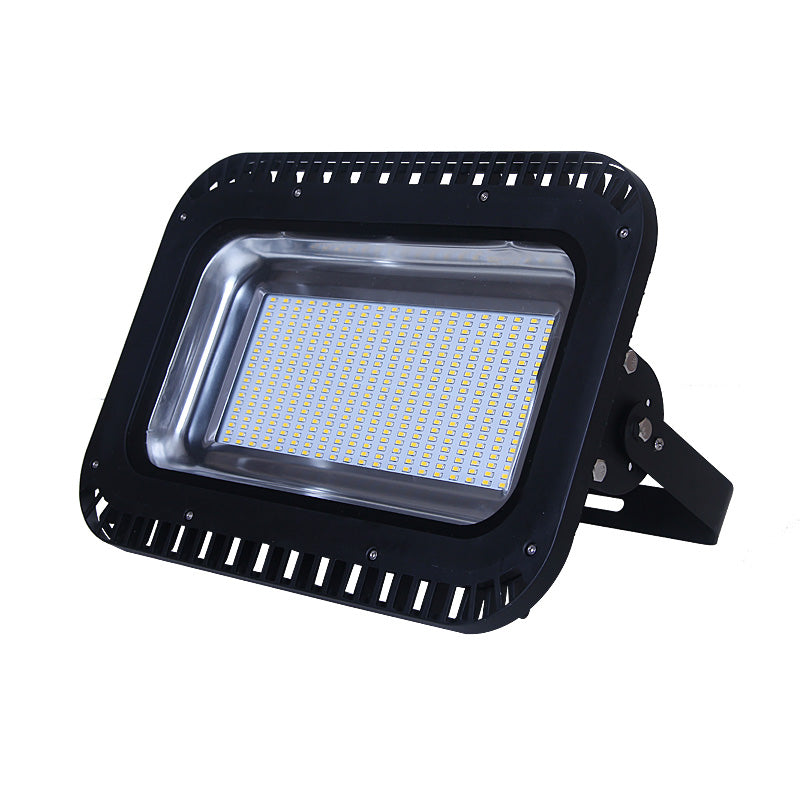 200W SFL LED Flood Light Outdoor with U Bracket Mount, Bronze Wall Mount 5000K 100 Lumens Per Watt IP65 Waterproof LED Security Lights for Yard Garden Garage 50,000 Hour lifespan.