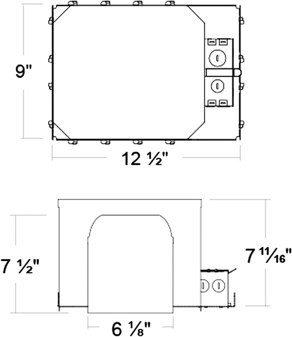 6" Fire Rated LED Can New Construction