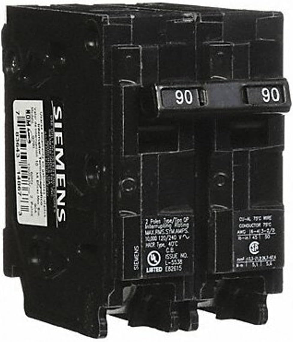 Breakers90A Siemens Q290 double Pole QP