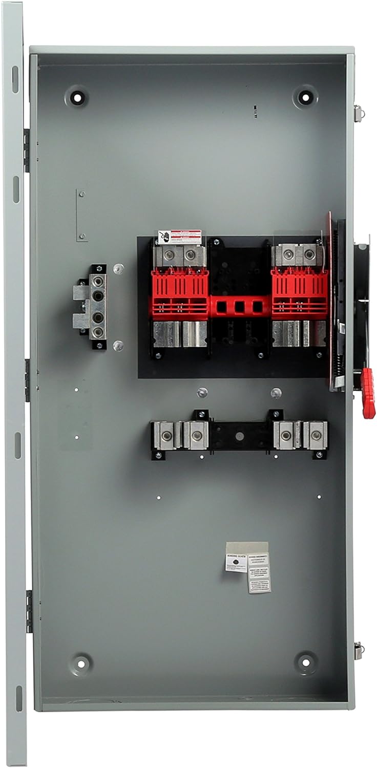 Siemens GF225NRA 400 Amp Outdoor, Fusible, General Duty Safety Switch 2 Pole