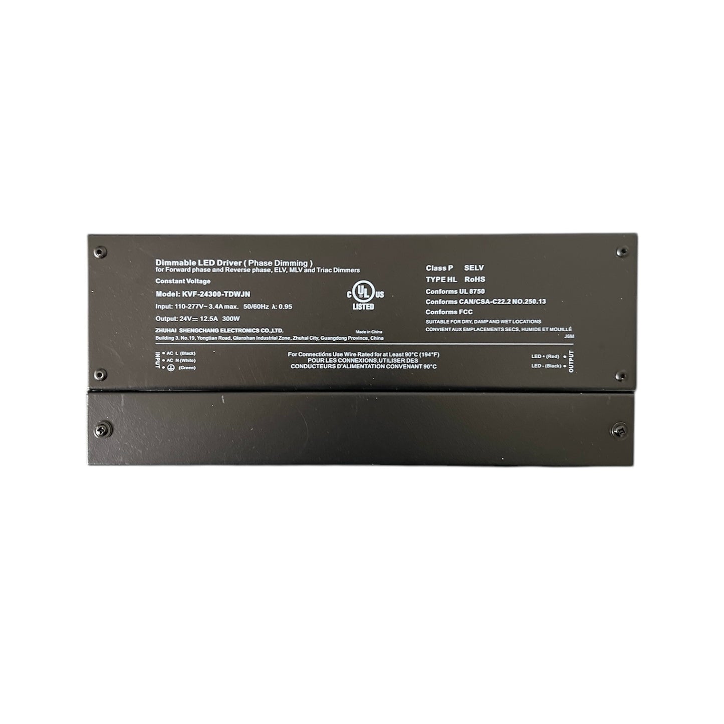 JN178 LED TRANSFORMER DIMMABLE 24V-300W