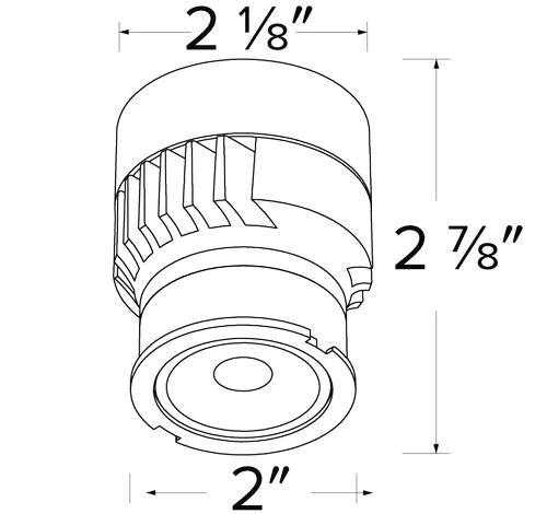 ELCO Lighting ELK0730 10W Koto LED Module 3000 kelvin 750lm