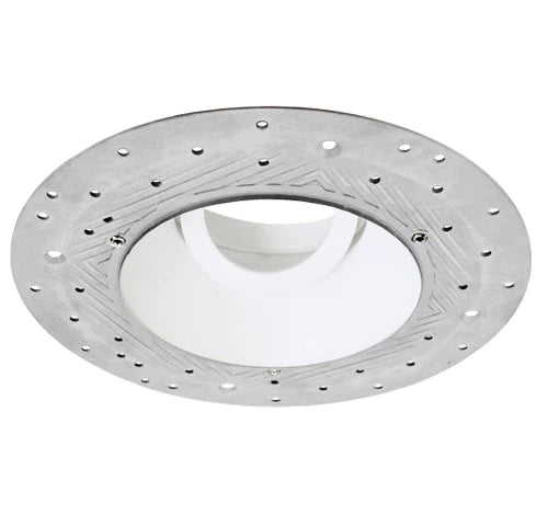 ELCO Lighting ELK430W Pex 4 Inch Trimless Smooth Reflector die-cast Trims with Twist-&-Lock system White Finish