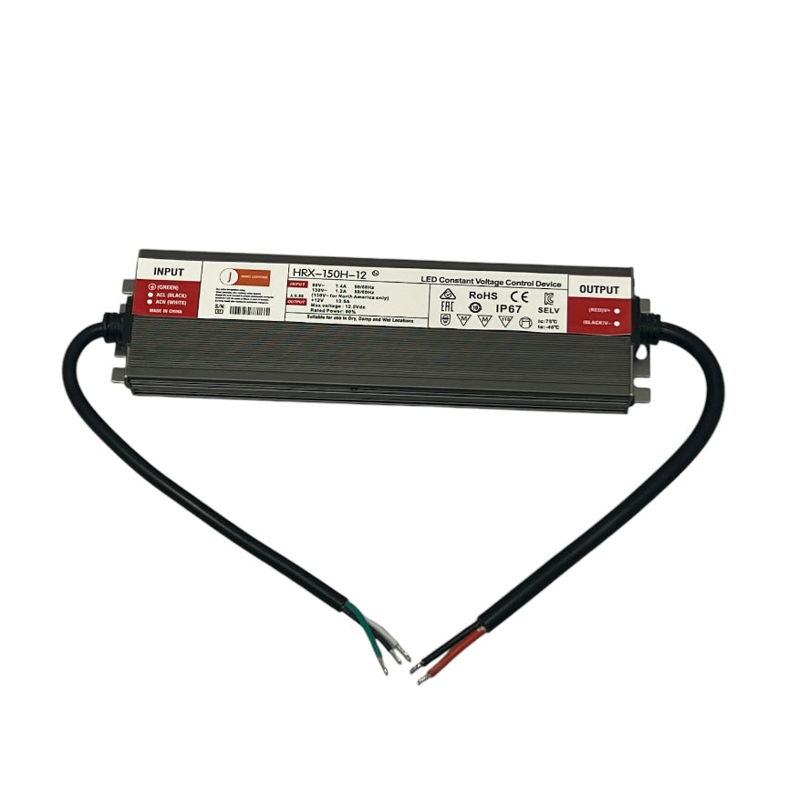 JN172 LED TRANSFORMER NON-DIM 12V-150W IP67
