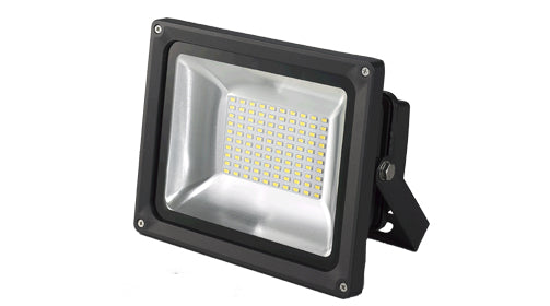 LEDone LED Flood Light 45W 5670lm 5000K (U-Bracket Mount), Size: 7.2*7.2*2.3, Bronze