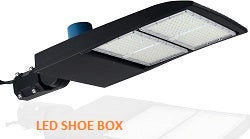 LED SHOEBOX BRONZE 300W 5000K