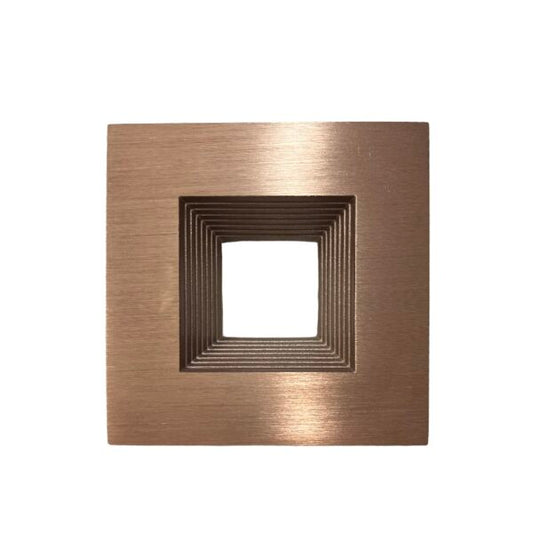 JN118 4"INCH TRIM BRONZE SQUARE BAFFLE