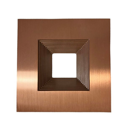 JN119 6"INCH TRIM BRONZE SQUARE BAFFLE