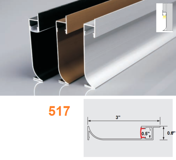 LED Aluminum Channel 10 FT JN517