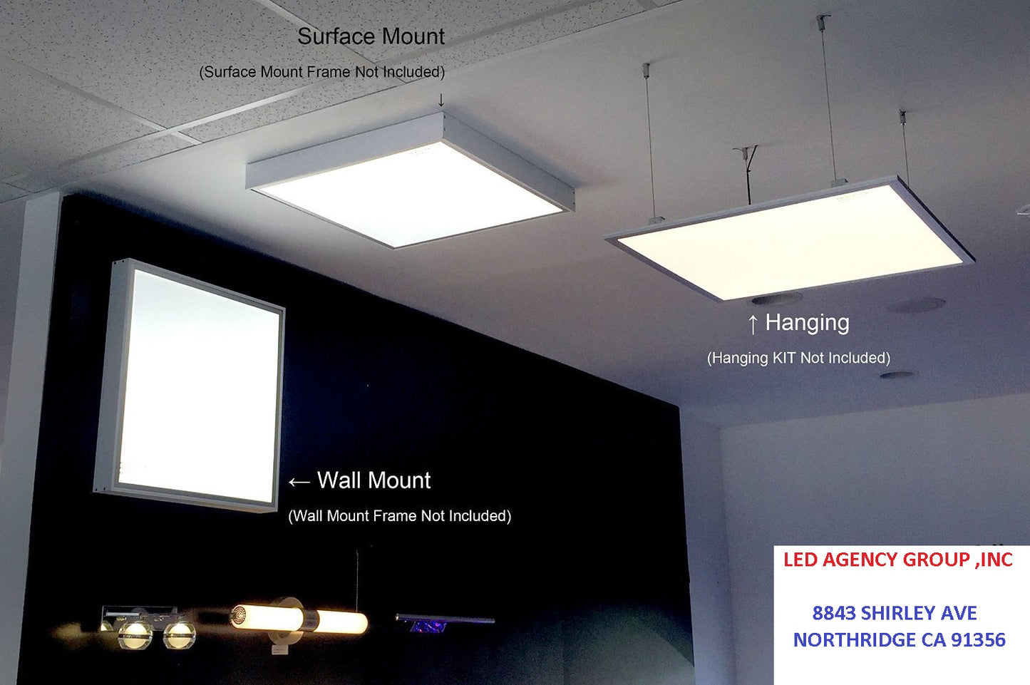 JN156 LED LIGHT PANEL 2X2 38W 3000K/5000K 120V