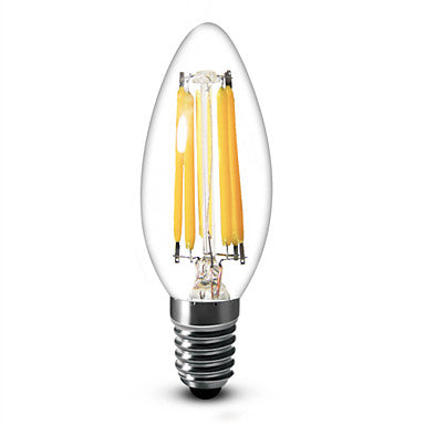 JN160 LED CANDLE LIGHT CLEAR 2W 5000K 12V