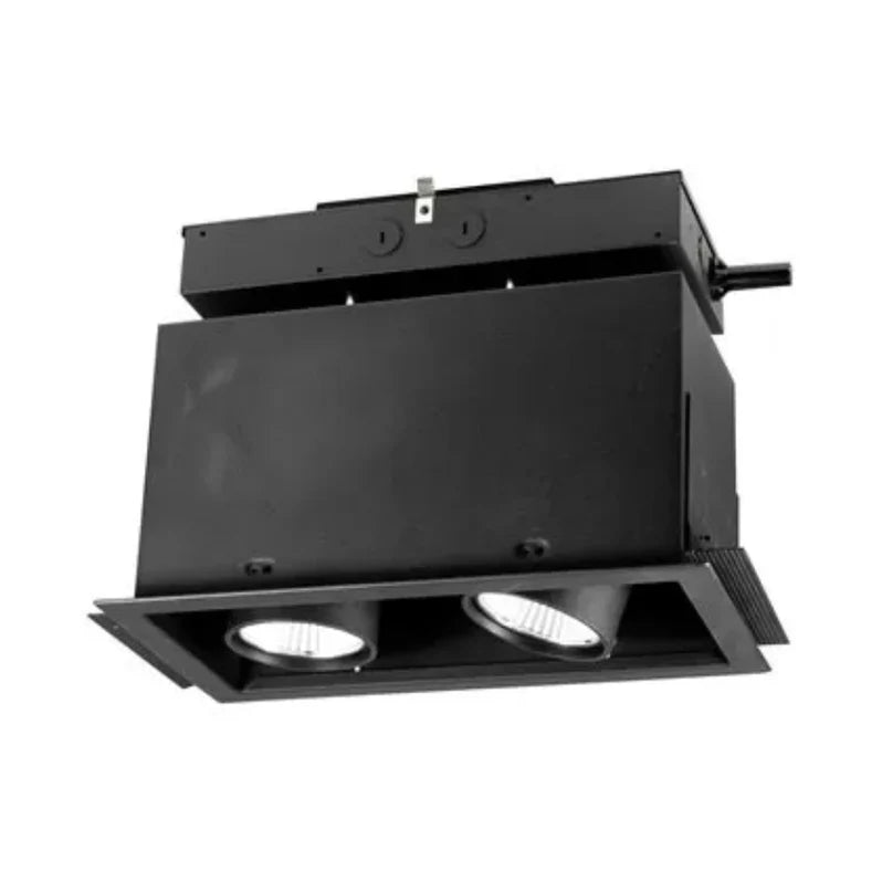 Nora NMRTLGPD-12 2 Heads Pull-Down Adjustable LED Trimless Mulitple Lighting System, 120V
