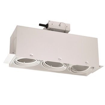 Nora NMRTLI-13 Trimless Line Voltage (LED Compatible) MLS Three Modules Housing