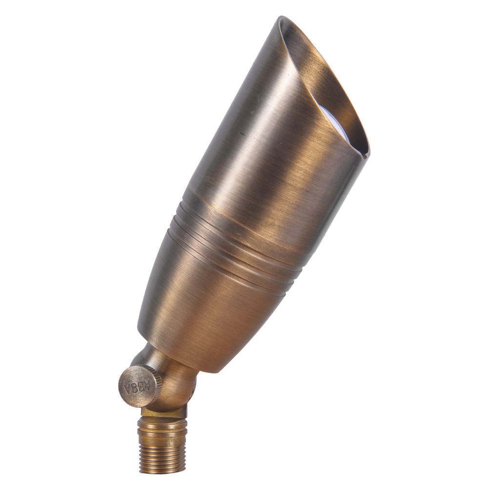 SPB06 LED 5W Landscape Cast Brass Spot Light 12V AC / DC Outdoor Lighting