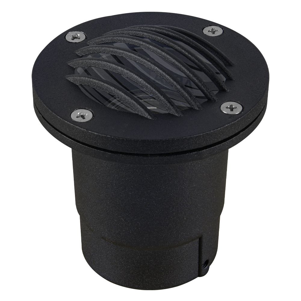 UNA06 Heavy Duty Cast Aluminum In-Ground Light Black Finish