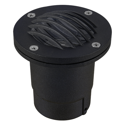 UNA06 Heavy Duty Cast Aluminum In-Ground Light Black Finish