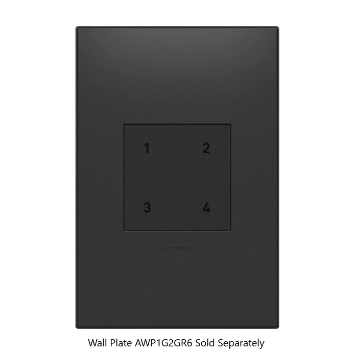 adorne® Wireless Smart Scene Switch with Netatmo