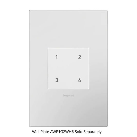 adorne® Wireless Smart Scene Switch with Netatmo