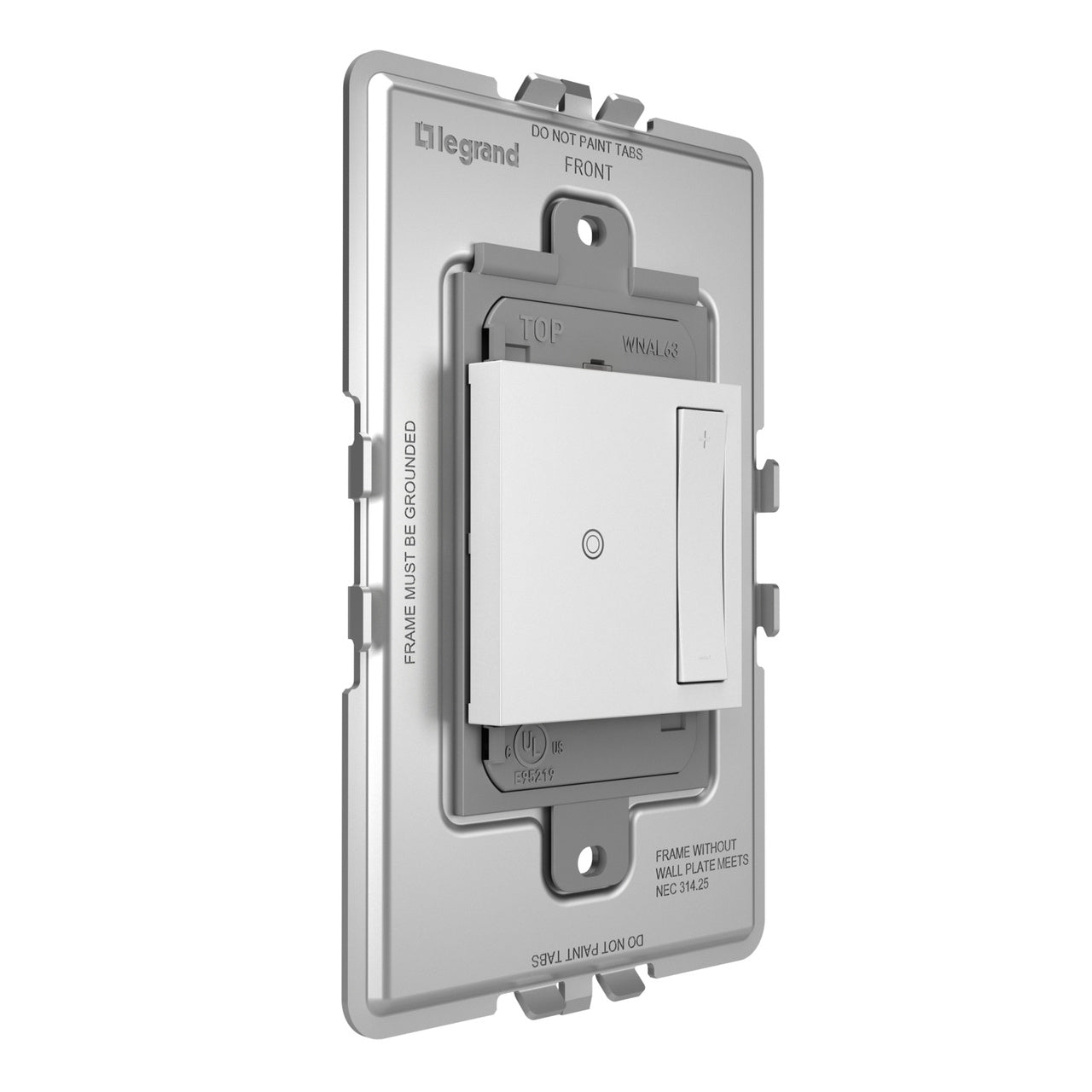 adorne® Wireless Smart Dimmer with Netatmo, White