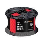 WIRE #12 SOLID RED THHN