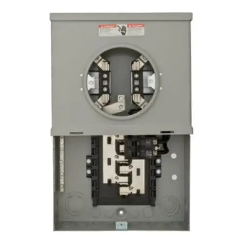 100 Amp 10-Space 20-Circuit Meter Combo Overhead Surface Load Center MC1020B1100S