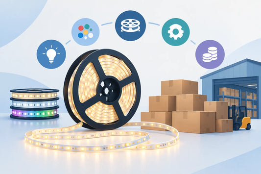 LED Strip Lights Wholesale Price: What Changes It