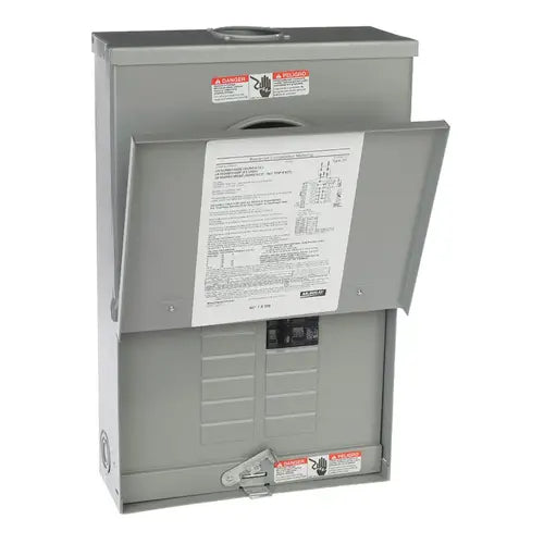 100 Amp 10-Space 20-Circuit Meter Combo Overhead Surface Load Center MC1020B1100S