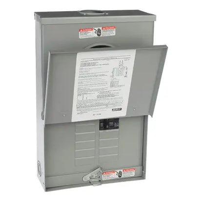 100 Amp 10-Space 20-Circuit Meter Combo Overhead Surface Load Center MC1020B1100S