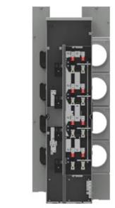 Siemens WMM41125 1-Phase 3-Wire 4-Meter Power Mod Modular Metering System