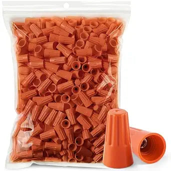 WIRE NUT BAG SMALL ORANGE