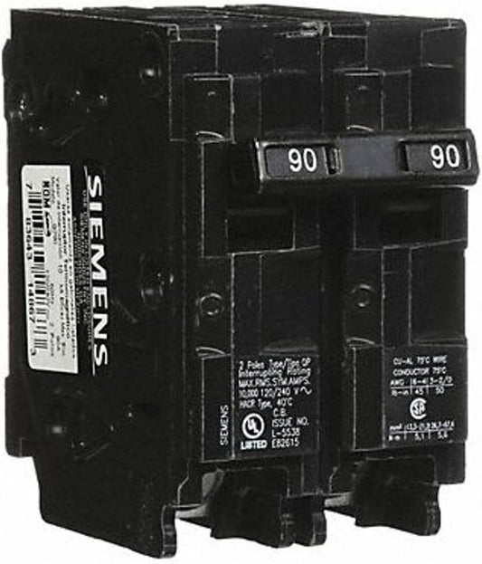 Breakers90A Siemens Q290 double Pole QP