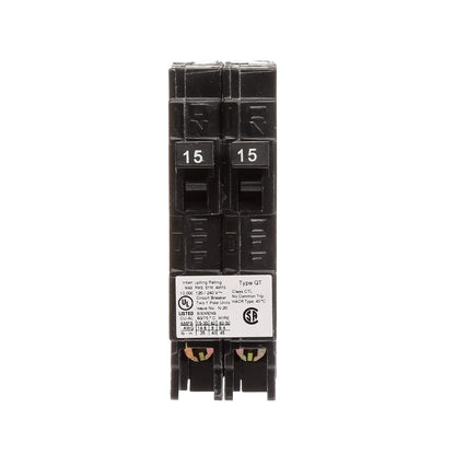 Breakers 15-15 A Siemen Q1515  Duplex Pole QP