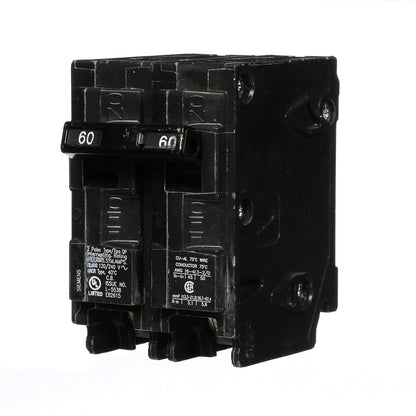 Breakers 60 A Q260 double Pole QP