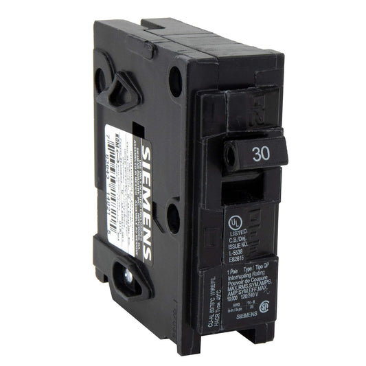 Breakers 30A Siemens  Q130 Single Pole Qp