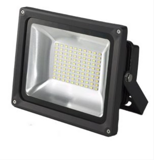 75W SFL LED Flood Light Outdoor with U Bracket Mount, Wall Mount 5000K 800 Lumens Per Watt IP65 Waterproof LED Security Lights for Yard Garden Garage 50,000 Hour lifespan.