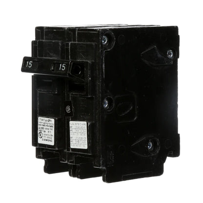 Breakers 15A Siemens Q215  double  Pole QP