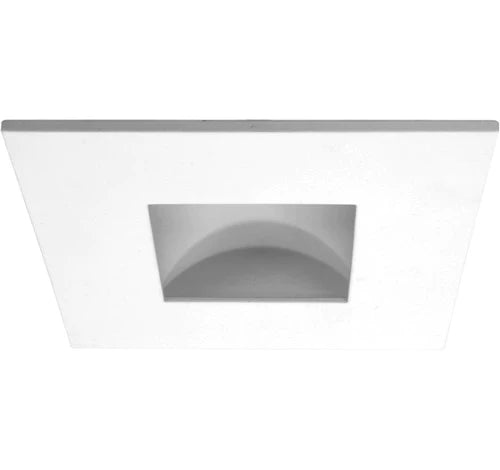 ELCO Lighting EL2382W 3" Die-Cast Square Adjustable Reflector Trim All White