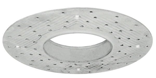 Elco Lighting EL3SFR 3 Inch Round Trimless Spackle Frame