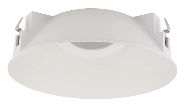 ELCO Lighting ELK415W Pex 4 Inches Round Trimless Adjustable Smooth Reflector Trim White Finish
