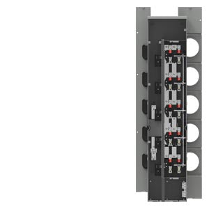 Siemens WMM51125 1-Phase 3-Wire 5-Meter Power Mod Modular Metering Sys ...