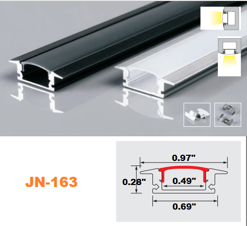 LED Aluminum Channel XT-163