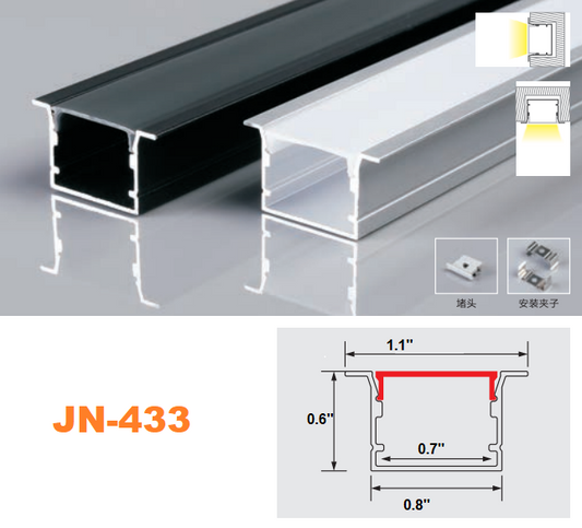 LED Aluminum Channel JN-433