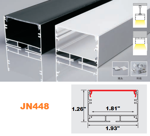 LED Aluminum Channel JN-448