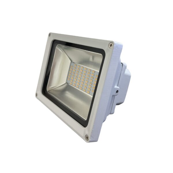 LED Flood Light SFL 20W SECURITY Lights Water Resistant ARM Adjustable 180° 120V - 3000K – 5000 BRONZE/WHITE