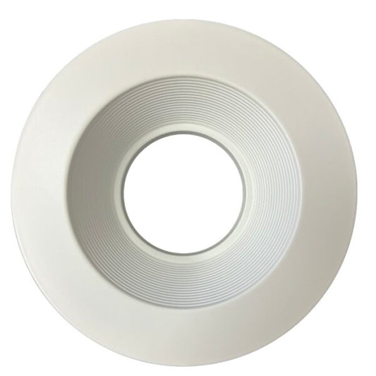 JN119 6"INCH TRIM WHITE ROUND BAFFLE