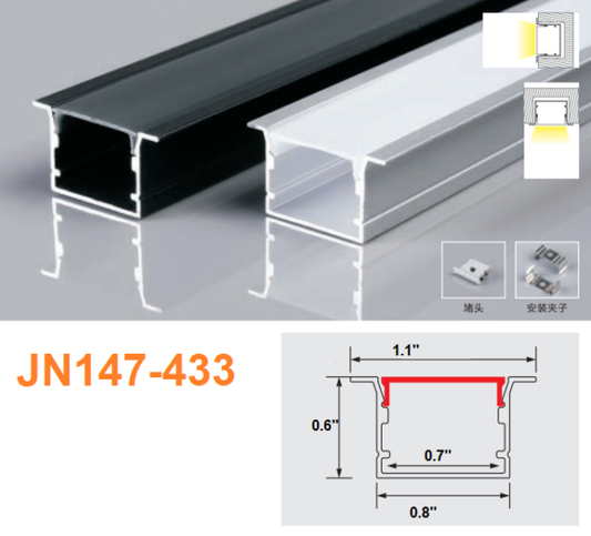 JN147-433 LED Aluminum Channel