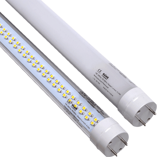 JN154 8FT LED TUBE LIGHT FROSTED 5000K 120V 2-PIN