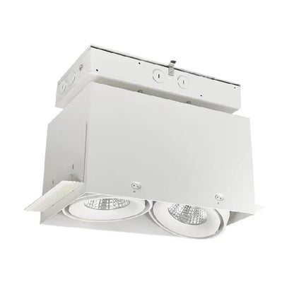 Nora NMRTLG-12 Trimless Two Head LED Multiple Lighting System 0-10 Dimming, 120-277V