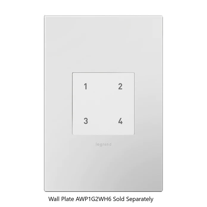 adorne® Wireless Smart Scene Switch with Netatmo