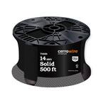 WIRE #12 SOLID BLACK THHN